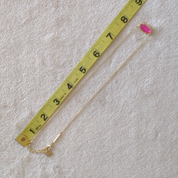 Kendra Scott Elisa Gold Pendant Necklace Azalea Illusion Gold - Picture 8 of 9